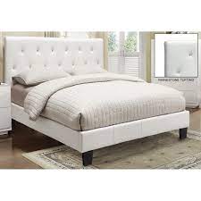 Check spelling or type a new query. Faux Leather Rhinestone Tufted Platform Bed No Box Spring Required Overstock 20254824