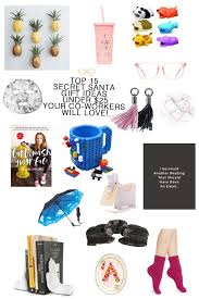 Secret Santa Gift Ideas Co Workers Will Love Life The Modern Savvy Secret Santa Gifts Secret Santa Gifts