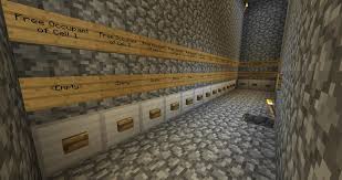 Money is earned by mining resources at predesignated mines, and new mines with more valuable resources. Minecraft Jail Cells For Servers Version 1 0 Maps Mapping And Modding Java Edition Minecraft Forum Minecraft Forum