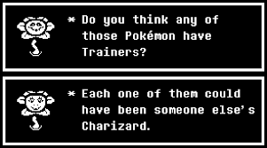 Undertale text box generator help page. Someone Else S Charizard Bring Back National Dex Know Your Meme