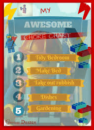 Free Charts Other Printables Organisation Lego Movie