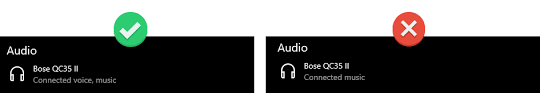 I got new bose quietcomfort 35 i managed to connect it via bt to my dell computer. Bose Qc 35 Ii Voice Microphone Not Working On Newer Windows 10 Builds Github