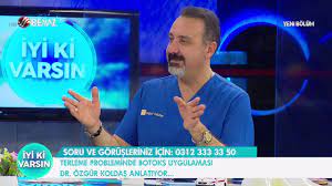 terleme probleminde botoks uygulamasi op dr ozgur koldas youtube