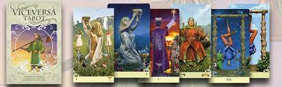 78 full colour tarot cards and guidebook Vice Versa Tarot Kit Filadoro Massimiliano Weatherstone Lunaea 9780738754369 Amazon Com Books