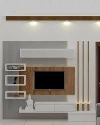 Cool And Creative Wall Tv Ideas To Beautify Your Room To See More Visit In 2020 Wall Tv Unit Design Tv Room Design Living Room Tv Unit Designs