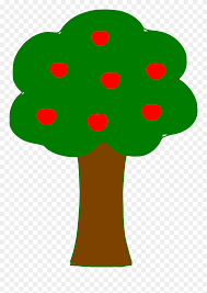 Cute apple tree, fruits and cartoon rabbit easy drawings.be the first to wat. Apple Tree Simple Drawing Clipart 5304954 Pinclipart