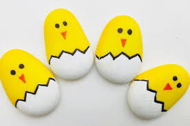 Or you can schedule your own private party! Easter Rock Painting Little Chicks Fun Kids Crafts