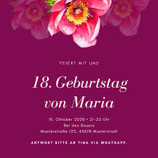 Einladung geburtstag text whatsapp geburtstag whatsapp text. Seite 9 Kostenlose Vorlagen Fur Geburtstagseinladungen Canva