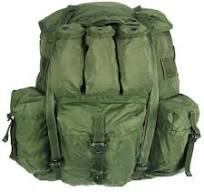 USGI Military Large Olive Drab Alice Pack w/Straps/Frame/Pad