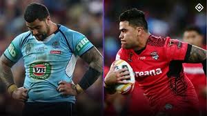 Andrew fifita and jason taumalolo look on during a mate ma'a tonga session in 2018 source: Andew Fifita Chooses To Represent Tonga Over Nsw In State Of Origin Sporting News Australia