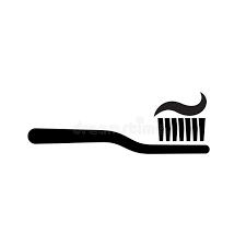 Lincoln hanukkah chanukah tea vegan day of the dead. Toothbrush With Toothpaste Silhouette Stock Vector Illustration Of Hygiene Dentistry 111638758