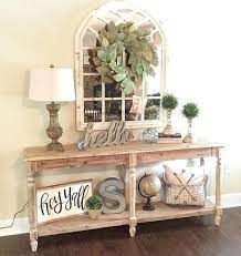 Image Result For Chalk Painted Console Table Pinterest Foyer Decorating Home Decor Farm House Living Room