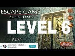 The previous 8 rooms were fascinating in their own way. Escape Game 50 Rooms 1 Level 6 Walkthrough Youtube