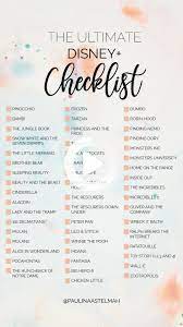 The top binge worthy tv series to watch by britta o'boyle · 6 june 2021. The Ultimate Disney Checklist Films Disney Liste Marathon De Film Idee Film