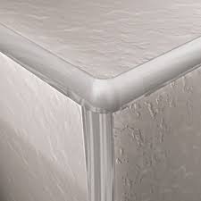 2,44m,2.5m, 2.6m, 2.7m and 3m available and other lengths can be made according to the customers' request. Dta Tile Trim Round Edge Corner 10mm Matte Silver 2 Pack