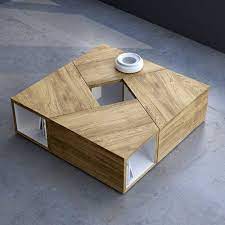 Mesa Auxiliar Trap 4 Coffee Table With Fridge Centre Table Design Tea Table Design