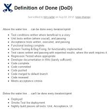 Visual Chart Of Definition Of Done Google Search Acceptance Testing Functional Testing System Testing