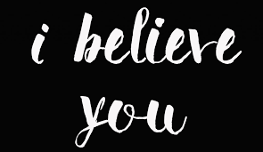 I believe in you or I believe you? | Andrea Althoff