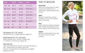 athleta size chart need some fit advice call 877 328 4538