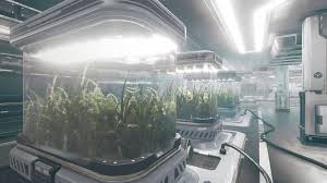 Sci Fi Facility 3d Model Sci Fi Environment Sci Fi Green Architecture