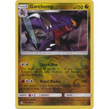 It was originally found in the sinnoh region (gen 4). Garchomp 99 156 Reverse Foil