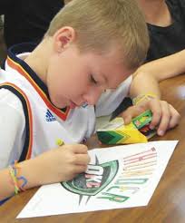 Thunder bus visits John Ross