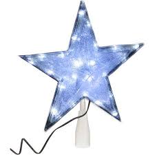 Black Angel Christmas Tree Topper Walmart Holiday Time Cool White Lights 10 75 Inch Led Tree Topper Walmart Com Lighted Tree Topper Led Tree Topper Christmas Tree Topper Decorations