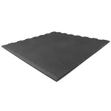 Gym Floor Tile 12x12 Ft Black Rubber Tile Kit Gym Flooring Tiles Gym Flooring Rubber Tiles