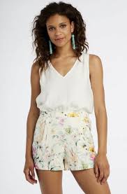 Samenstelling en onderhoud • 100% katoen • onderhoud : Combishort Esprit 2 En 1 From Naf Naf On 21 Buttons