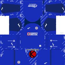 The resolution of image is 401x355 and classified to cruz. Cruz Azul 2019 2020 Kit Dream League Soccer Kits Kuchalana
