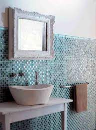 Yoillione 3d mosaic tile sticker removable wallpaper tile white, 3d self adhesive wall tiles bathroom wall tiles for kitchen backsplash white, pvc square decorative vinyl tile decals, 4 sheets. Mosaic Tiles For Bathroom Ideas For 15 Models And Types Of Installation Interior Design Ideas Ofdesign