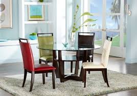 Ciara Espresso 5 Pc Dining Set With Red Chairs Dining Room Sets Dark Wood Rooms To Go Furniture Counter Height Dining Sets Round Dining Room Sets