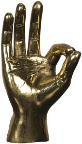 Pin By Divided Style On Bathroom Decor And Accessory Ideas Hand Sculpture Hand Statue Sculpture