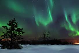 Northern Lights In Narvik Narvikfjellet Skiing With A View