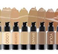 Manufacture Custom Private Label Foundation Bottle 30Ml Full Coverage  Foundation Makeup Waterproof and Matte Liquid Foundation
