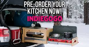 Stainless steel kitchen rack uke tabs can't help. Nomad Kitchen The Best Mobile Camp Kitchen Indiegogo