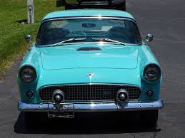 Image result for Thunderbird Blue 1955 Thunderbird