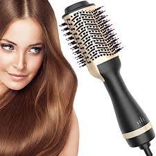 Milantia 1000w 2 in 1 hair dryer brush, interchangeable ceramic tourmaline. Buy Hot Air Brush Bvser Hair Dryer Brush One Step Hair Dryer And Styler Volumizer 3 In 1 Air Hair Brush With Negative Ion Curling Dryer Brush Styler Hair Straightening Brush Rotating