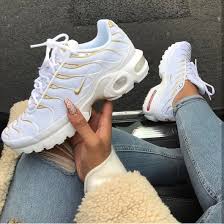 Ultra Tn White Gold Sneakers Nike Shoes Women Nike Shoes