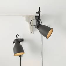 Check spelling or type a new query. Hektar Wand Klemmspot Dunkelgrau Ikea Deutschland In 2021 Ikea Hektar Wall Lamp Large Lamp Shade