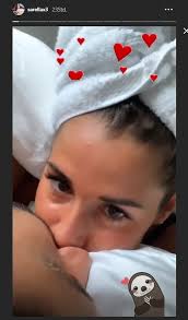 Sarah lombardi sarah lombardi ist erschüttert. Sarah Lombardi Und Roberto Knutschen Auf Instagram Express De