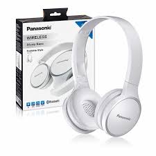 Panasonic Rp Hf400b W Bluetooth On Ear Headphones White Maxx A1 Reverb Headphones In Ear Headphones White Headphones
