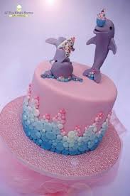 Hermosos Delfines Geburtstagskuchen Kinder Kindergeburtstage Delphin Kuchen