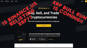 First, make sure you understand the implications of selling your xrp. Binance Us Relisting Xrp More Exchanges Will Follow Starting A Huge Xrp Bullrun Youtube
