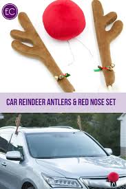 As an official partner to red nose day 2015. Car Reindeer Antlers Red Nose Set In 2020 Party Favor Supplies Reindeer Antlers Ella Celebration