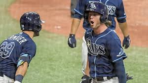 Arlington, texas — this is a story about why brett phillips was the right person for the baseball gods to tap on the. Brett Phillips Homer Helps Rays Cool Off Athletics 4 3 Wfla