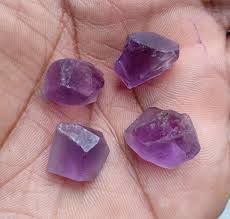 Wholesale Parcel Amethyst Rough Gemstone Va428 Rough Gemstone Gemstone Jewellery Design Triangle Gemstone