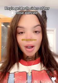 Kayla Bridge Piercing