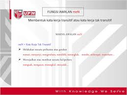 Berikut ini contoh kata kerja transitif yang meliputi kata kerja ekatransitif, dwitransitif, dan semitransitif dan kata kerja taktransitif seperti kata kerja taktransitif yang tak berpelengkap , taktransitif yang berpelengkap wajib, dan taktransitif yang berpelengkap manasuka dalam bahasa indonesia Golongan Kata Kata Kerja Ppt Download