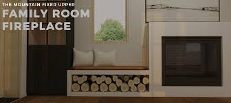 Different furniture groupings and arrangements work better in a rectangular living room than in other forms. The Mountain Fixer Upper Designing The Family Room Fireplace